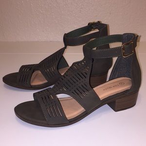 Heeled sandals